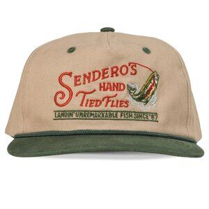 Hat, Hand Tied Flies